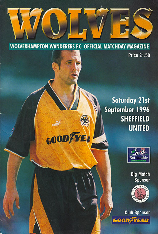 1996/97 - Wolves football Programmes